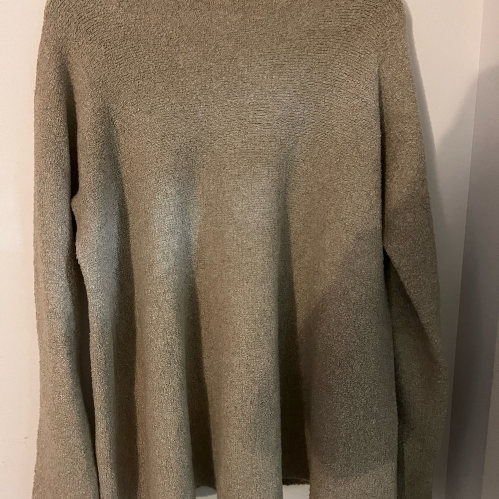 Lauren Manoogian Cozy Tan Sweater and pants set